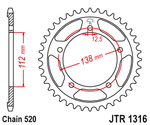 Звезда JTR1316.41ZBK