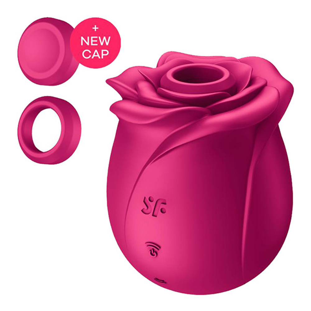 Малиновый вакуум-волновой стимулятор Satisfyer Pro 2 Classic Blossom 4065854