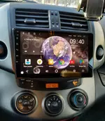 Магнитола для Toyota RAV4 30 2005-2012, Vanguard - Parafar PF018-1UHD на Android 13, Быстрая, QLED, CarPlay, 4G SIM-слот