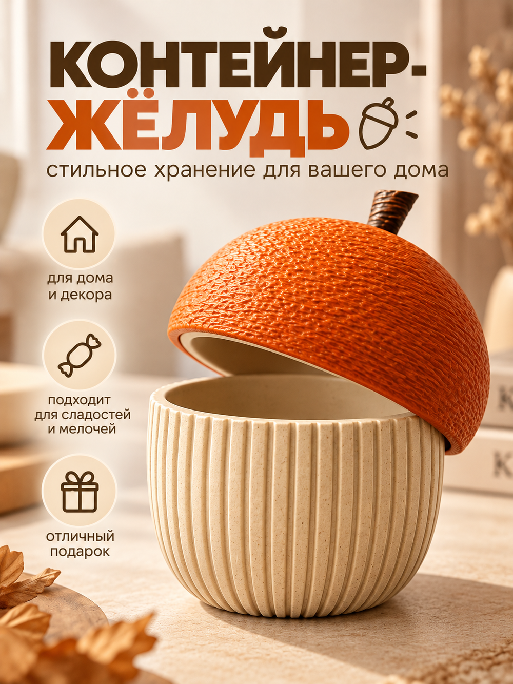 FOR YOU Контейнер-желудь