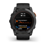 Смарт-часы Garmin Fenix 7X Pro Solar Slate Gray, черный, 010-02778-01