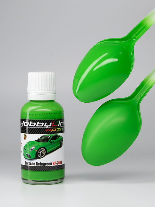 Краска лаковая HobbyLink Porsche Reingreen HP-2001