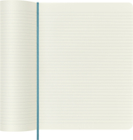 Блокнот в линейку Moleskine Classic Soft (QP621B35) 19х25cм 192стр. мягкая обложка, голубой