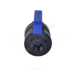 Кран шаровой компрессионный ПЭ Ду 26 1"x3/4" ВР/ВР Ру16 VALFEX 1210011100034