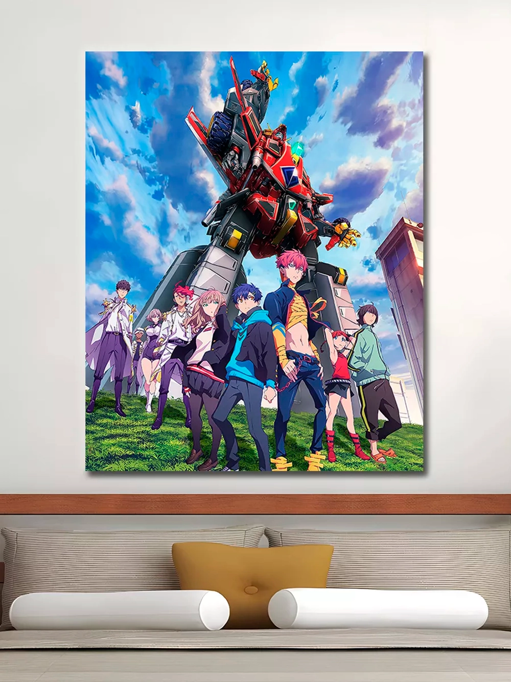 Интерьерная картина "SSSS.Gridman", 50х70см 1шт.