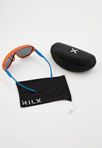 Спортивные очки HILX Newblood / Matt Orange Blue / Purple Polarized Lens