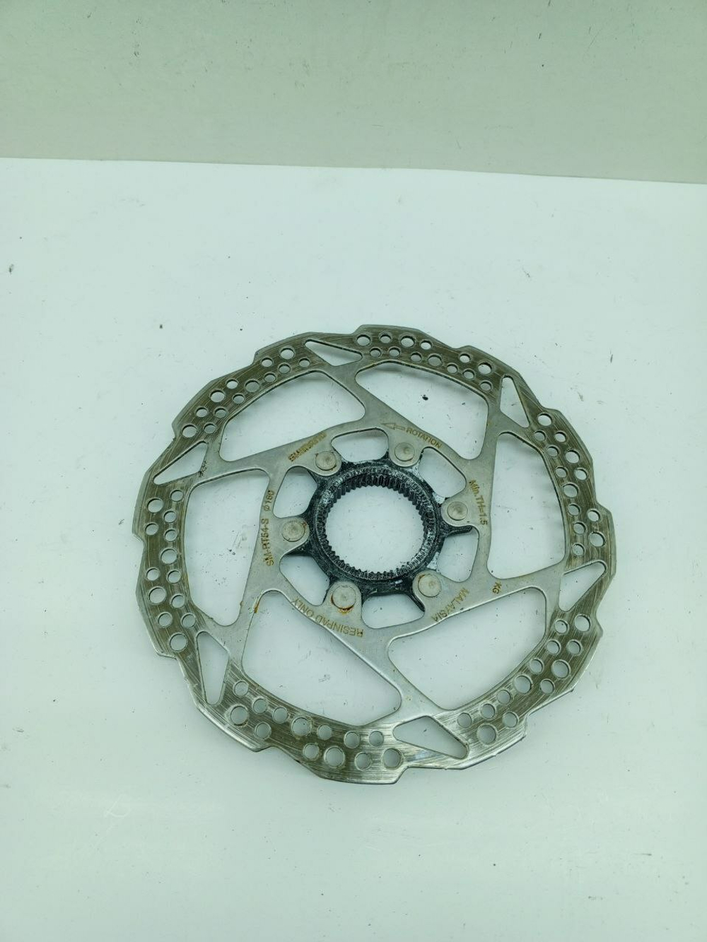 Ротор дискового тормоза SHIMANO CENTER LOCK rt54 160 мм