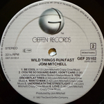 Joni Mitchell - Wild Things Run Fast (Голландия 1982г.)