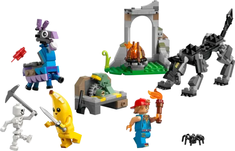Конструктор LEGO Fortnite 77075 Лагерь Пилли и свечи зажигания