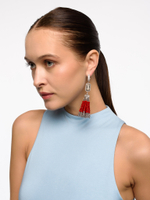 Серьги из коралла