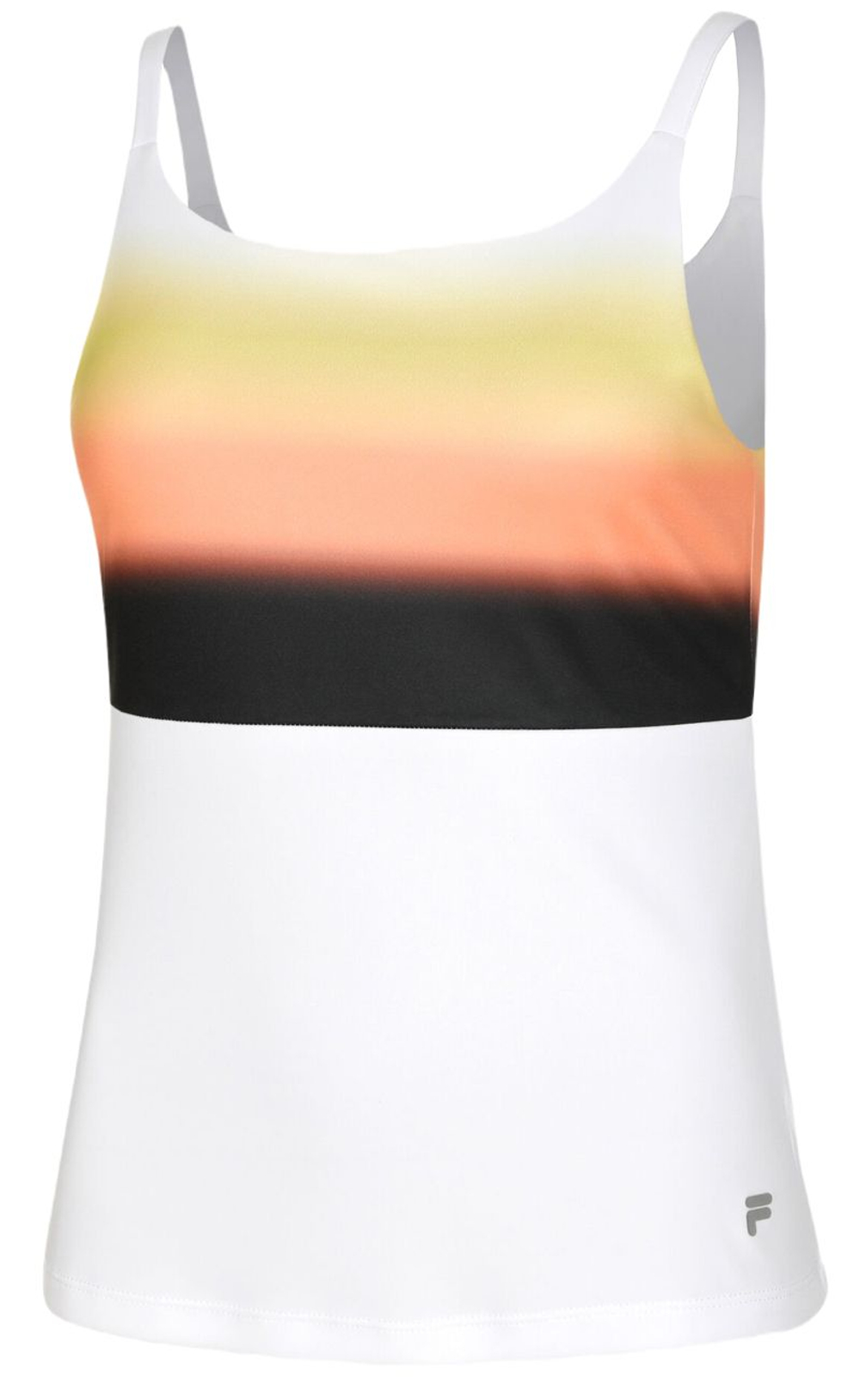 Женский теннисный топ Fila Austarlian Open Willow Tank Top - white/sunset