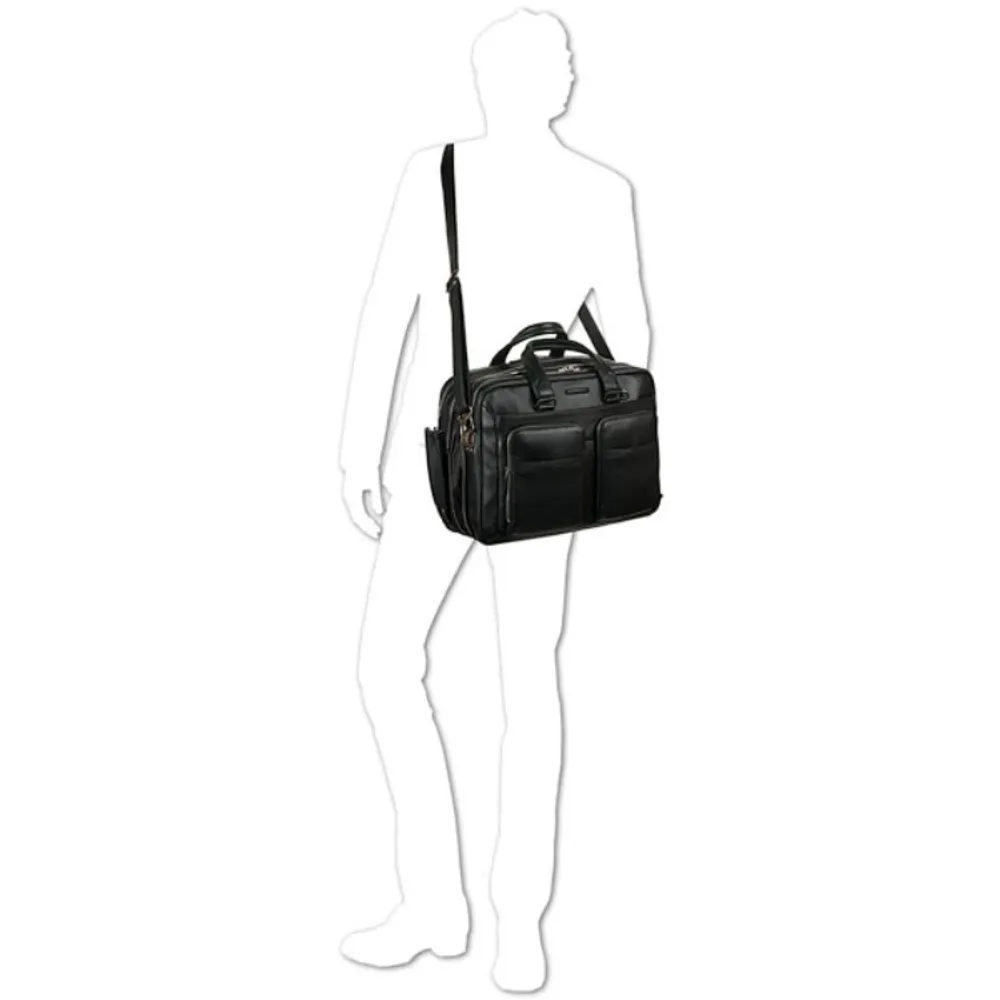 Сумка мужская Piquadro Modus черная кожа (CA2765MO/N) 6