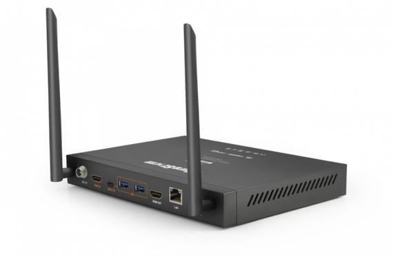 Wyrestorm SW-220-TX-W - презентационный коммутатор-BYOD с 2 входами 4K и поддержкой Miracast и Airplay