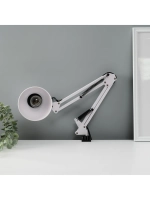 Лампа настольная Деко белая E27 40Вт