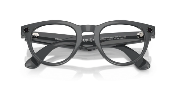 Умные очки Ray-Ban Meta Headliner Gen 2 (RW4013) Shiny Asteroid Grey/Clear/Emerald Transitions S50 T150