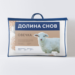 Одеяло всесезонное "Овечка" 300гр/м2 (в ассортименте) Евро