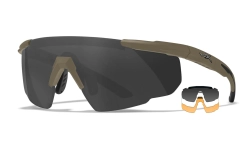 Очки 308T Wiley X Saber Advanced (Frame: Matte Tan, Lens: Clear + Grey + Rust)