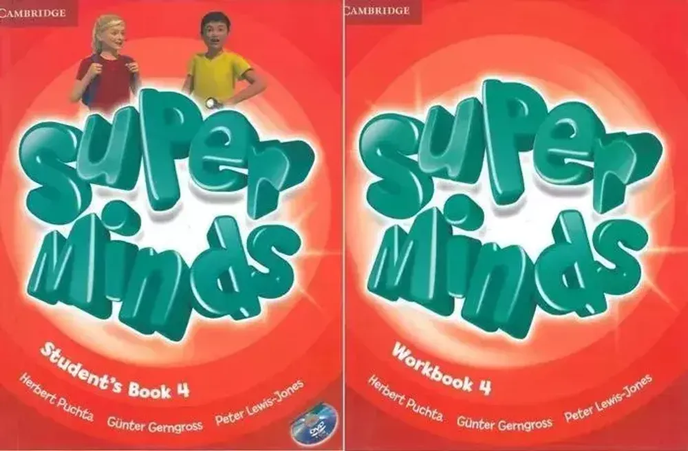 Super Minds 4 (1 Ed) Комплект SB+WB+CD Super Minds 4 (1 Ed) Комплект SB+WB+CD