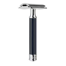 Т-образная бритва MUEHLE TRADITIONAL, черная смола, closed comb (R 106)