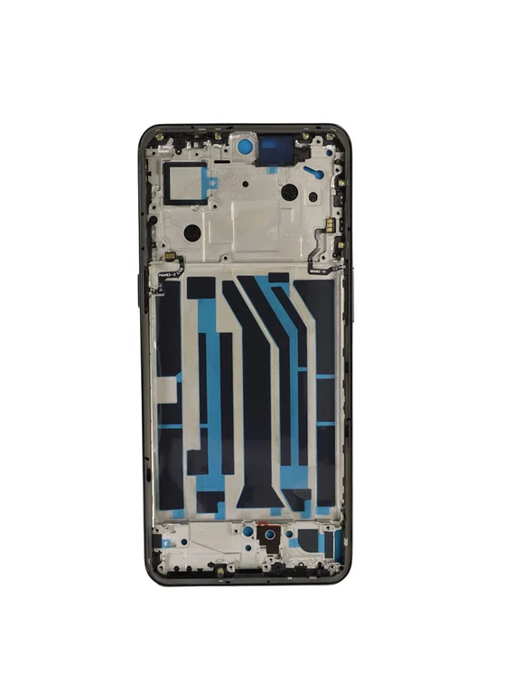 Средняя часть корпуса (рамка) для OnePlus 10T черная (Moonstone Black)