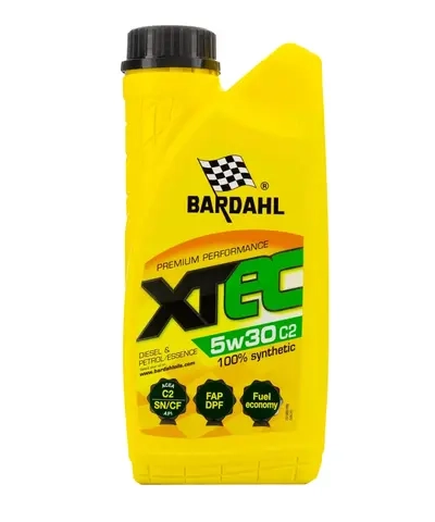 Масло моторное Bardahl XTEC 5W-30 C2 синтетическое 1 л 36531