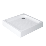 Акриловый поддон 80х80 BelBagno TRAY-BB-A-80-15-W с сифоном