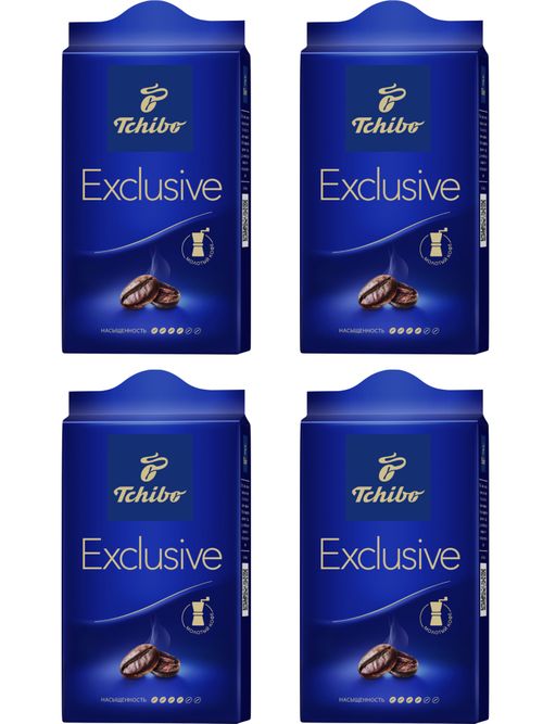 Кофе молотый Tchibo Exclusive 250 г 4 шт