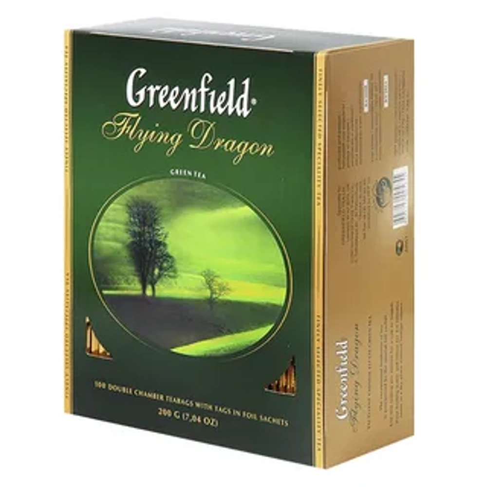 GREENFIELD чай зеленый 100 г.