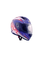 Шлем SHIRO SH881 Atlanta Blue L