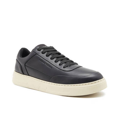Кожаные кроссовки Emporio Armani - черный(X4X645 XN013)