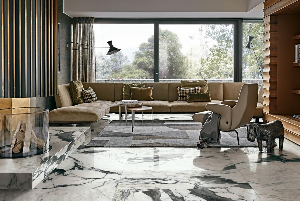 Rex Ceramiche Les Bijoux Ombre de Caravage Glossy 120x280