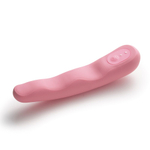 Розовый вибратор iroha Fit Minamozuki Nadeshiko - 17,7 см. (Цвет: розовый)