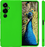 Мягкий Soft Touch чехол из силикона для TECNO POVA 4 PRO с бархатной подкладкой