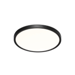7660/24L MITRA LED SN 554 Светильник пластик/белый/черный LED 24Вт 3000/4000K D300 IP40 ALFA BLACK