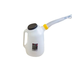 Емкость мерная пластиковая для заливки масла с крышкой, 8л Forsage F-887C008