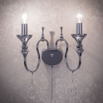 Бра CL437321 хром Рига Citilux