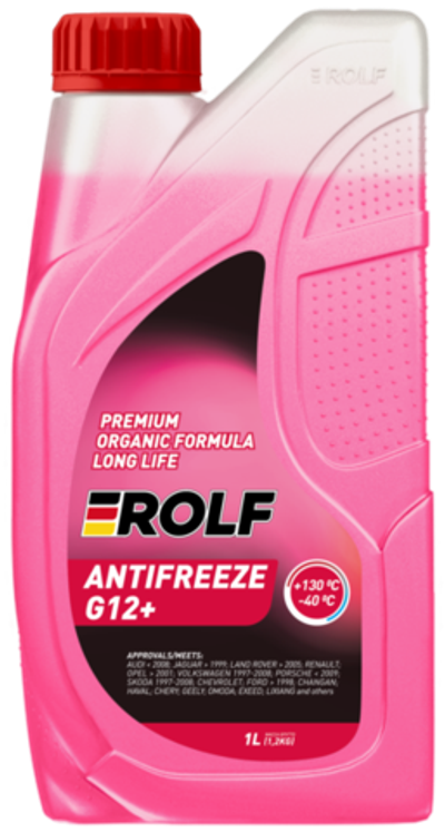 Rolf Antifreeze G12+ red -40, 1 л