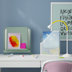 IKEA RELATERA  (ИКЕА РЕЛАТЕРА)  -  Подставка для письма - светлый серо-зелёный