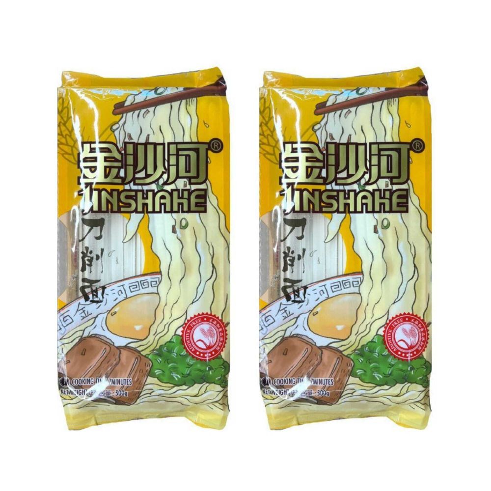 Лапша пшеничная Jinshahe Lacey Noodles 500 г 2 шт
