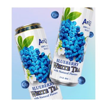 Напиток Аризона White Tea Blueberry (белый чай с голубикой), 650 мл (США)