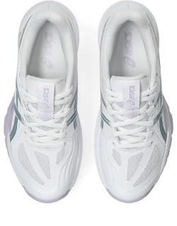 Женские кроссовки для бадминтона/сквоша Asics Powerbreak FF - white/foggy teal