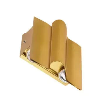Уличный настенный светодиодный светильник 3W 3000К 341333 золото Bosso Lightstar