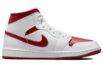 Air Jordan 1 Mid 'White Pomegranate' Women's