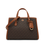 Кожаная сумка-трапеция Chantal Michael Kors - коричневый(30F2G7CM1B)