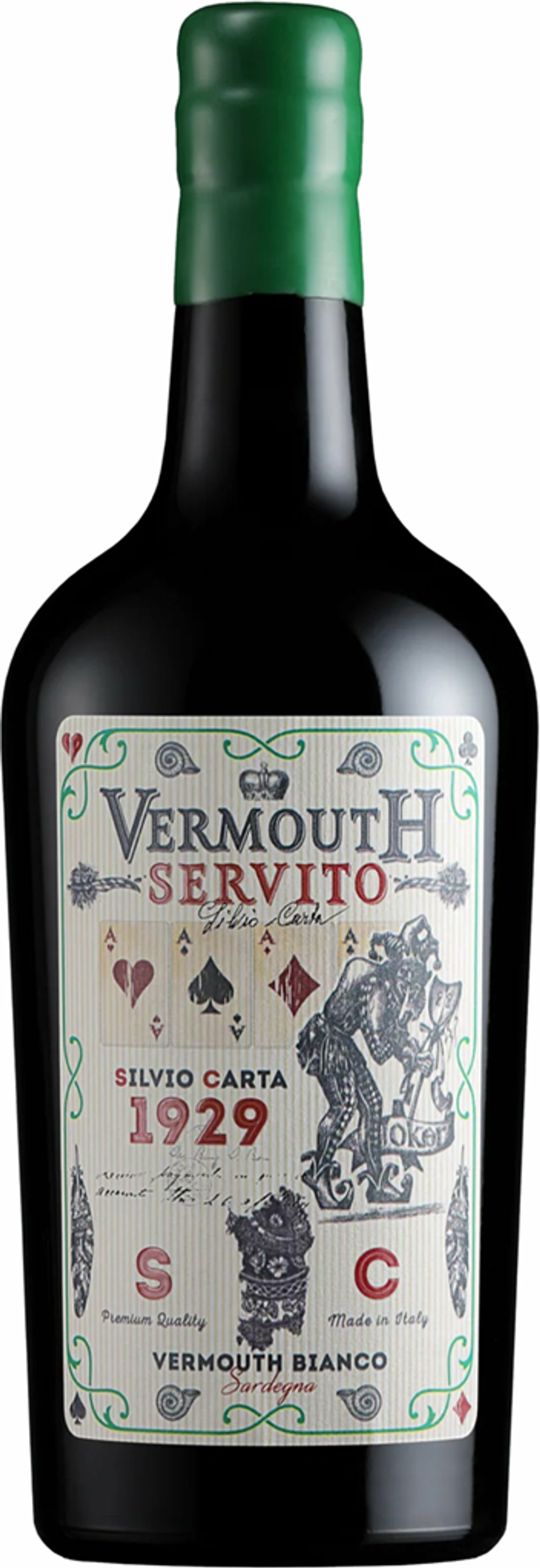 Вермут Silvio Carta Servito Vermouth Bianco 0,75 л