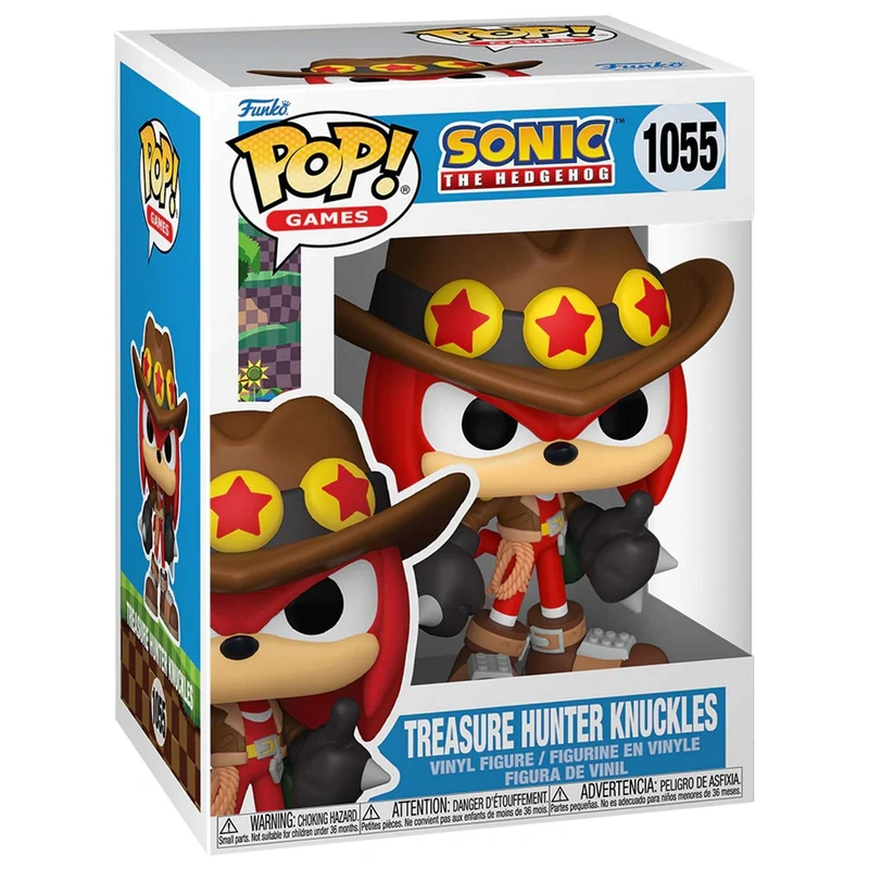 Funko POP! Sonic the Hedgehog: Treasure Hunter Knuckles (1055)