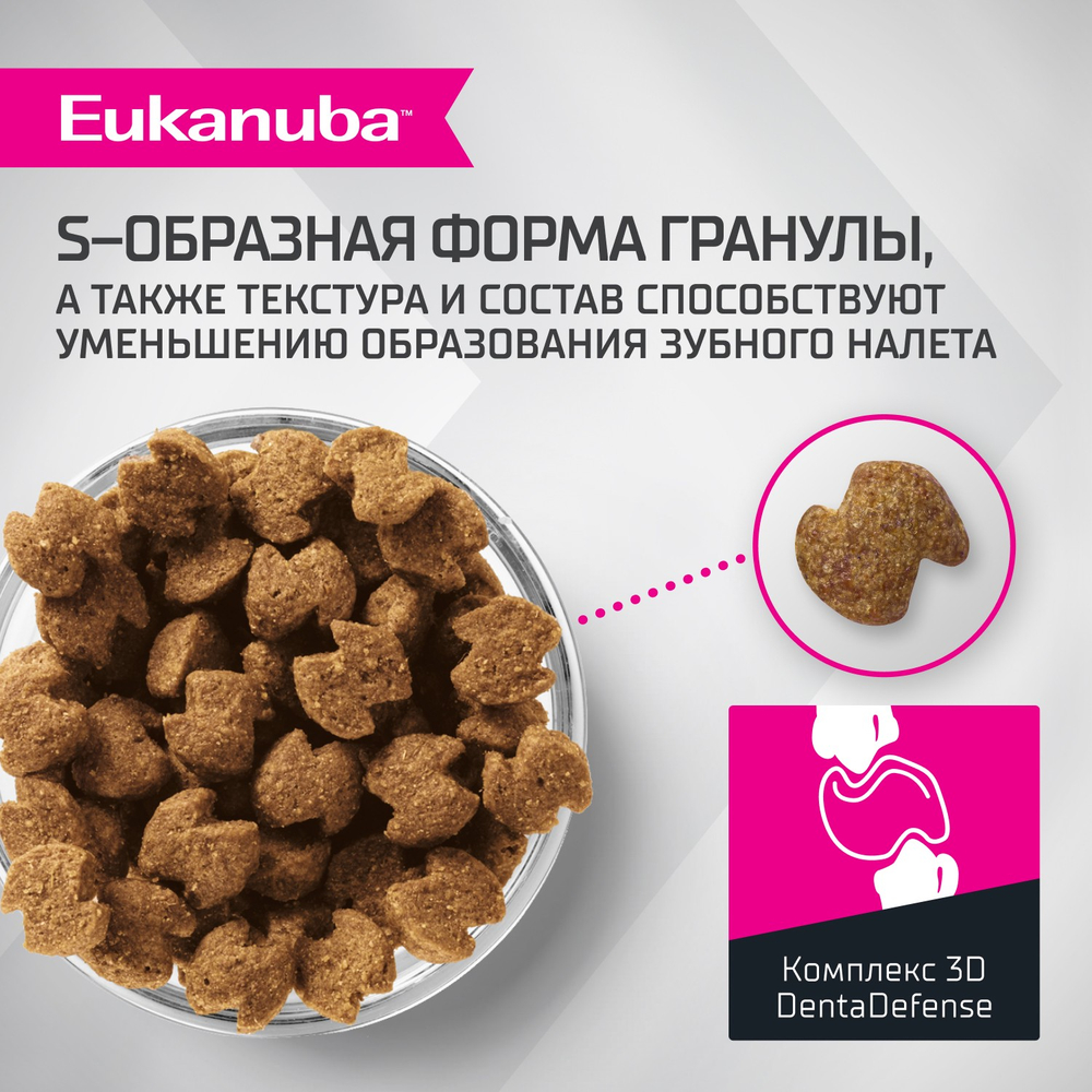 Сухой корм Eukanuba для взрослых собак крупных и очень крупных пород старше 1 года с ягненком 3 кг