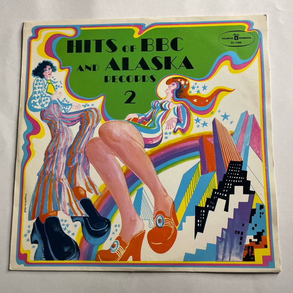Винтажная виниловая пластинка LP Сборник Hits Of BBC And Alaska Records 2 (Польша 1977)
