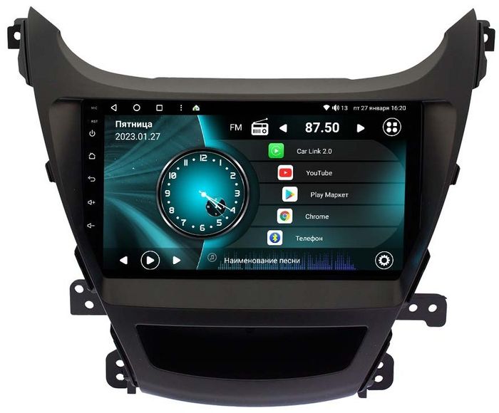 Магнитола для Hyundai Elantra 2014-2015 (рестайлинг) - Vaycar VA23-0359 на Android 13, 4G SIM-слот