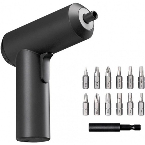 Отвертка аккумуляторная Xiaomi MiJia Electric Screwdriver Gun черная